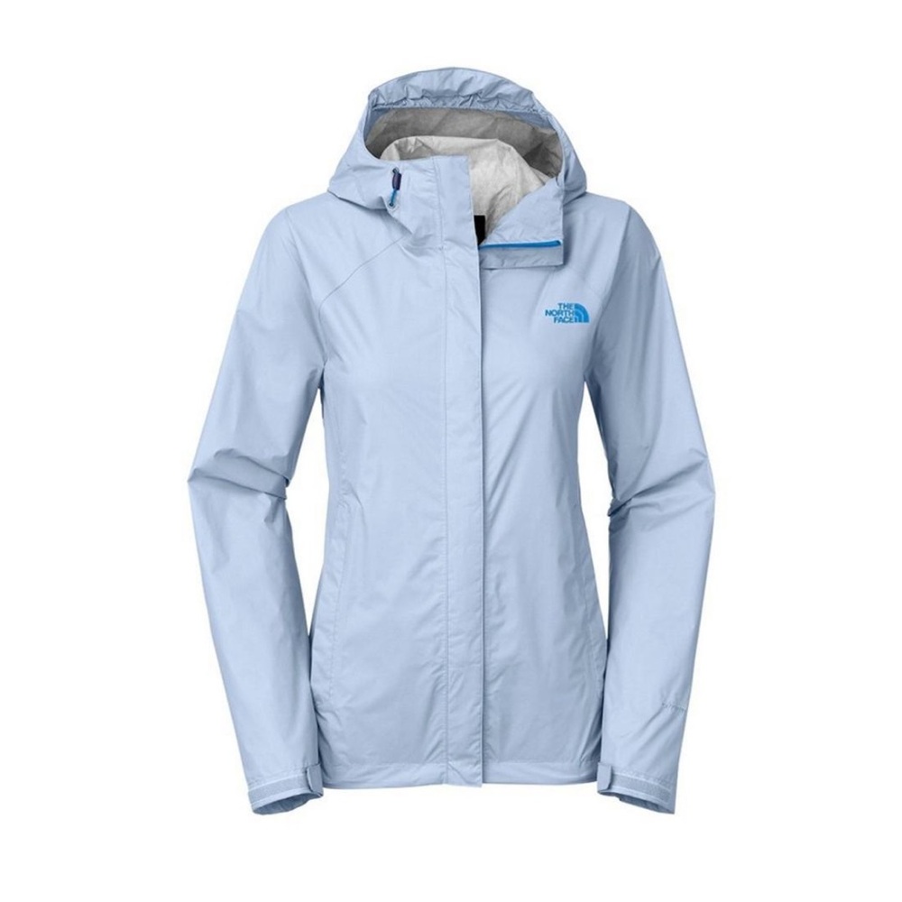 The North Face Women's Light Blue Rain Jacket